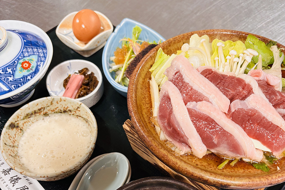 紅茶鴨すき焼き膳 2,750円