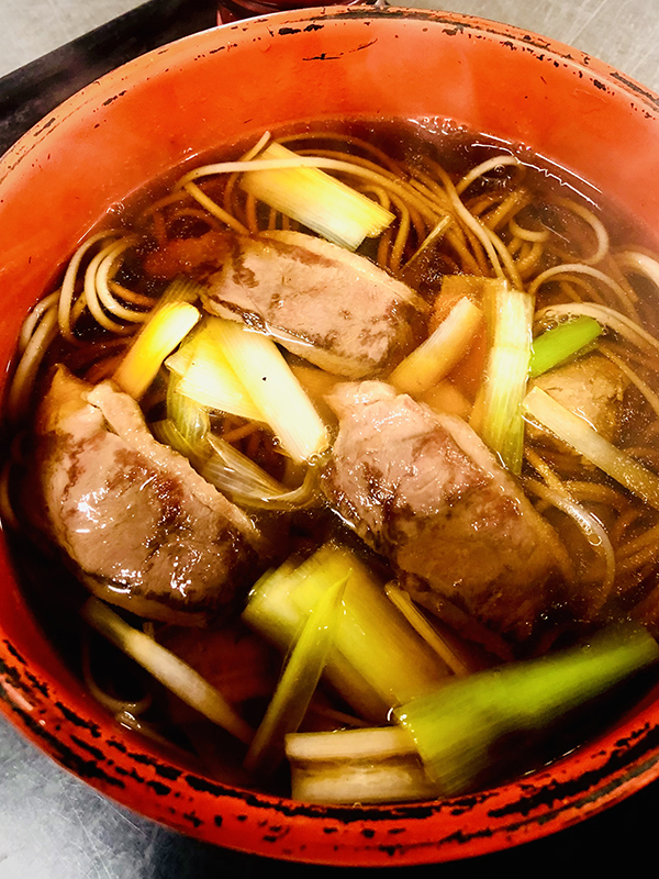 鴨そば 1,320円