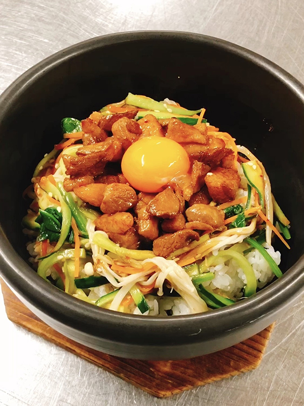 鴨石焼ビビンバ 1,320円