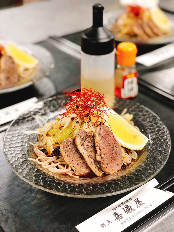 鴨油そば 1,320円