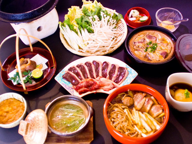 天然真鴨づくし 7,700円