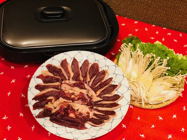 嘉儀屋の天然真鴨を、ご家庭でも