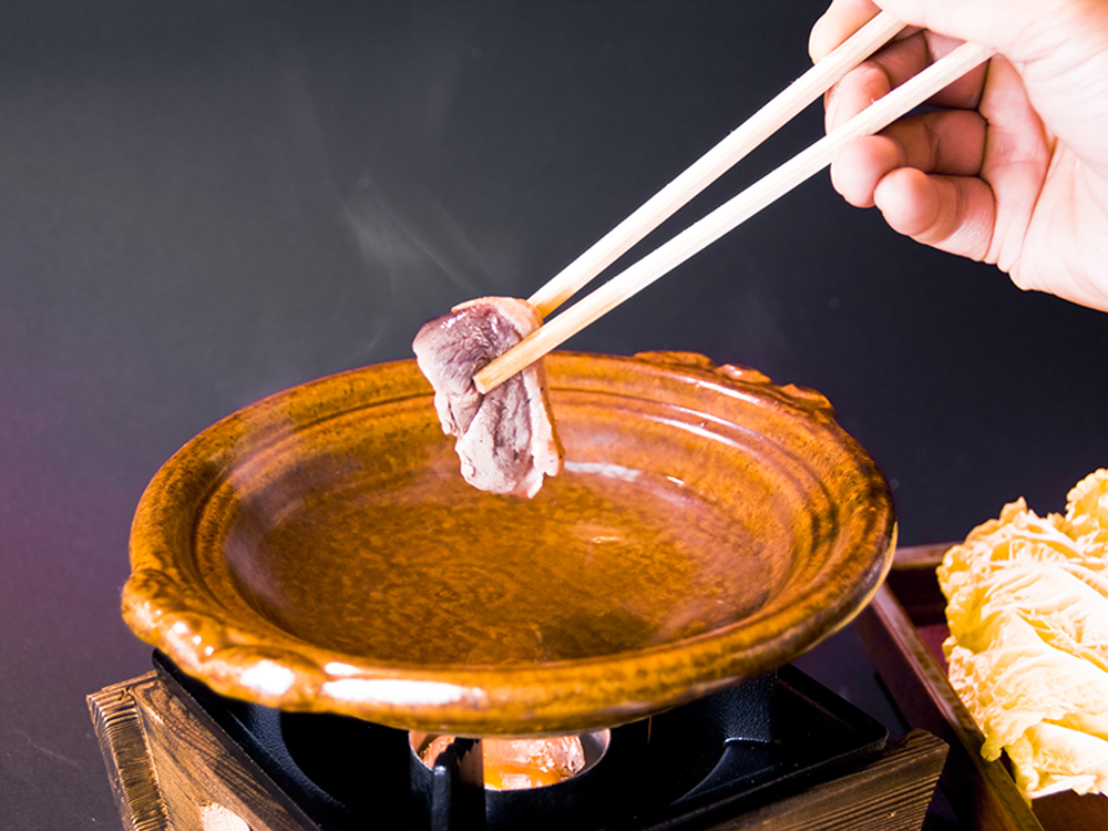 天然真鴨鍋セット（3人前）8,100円