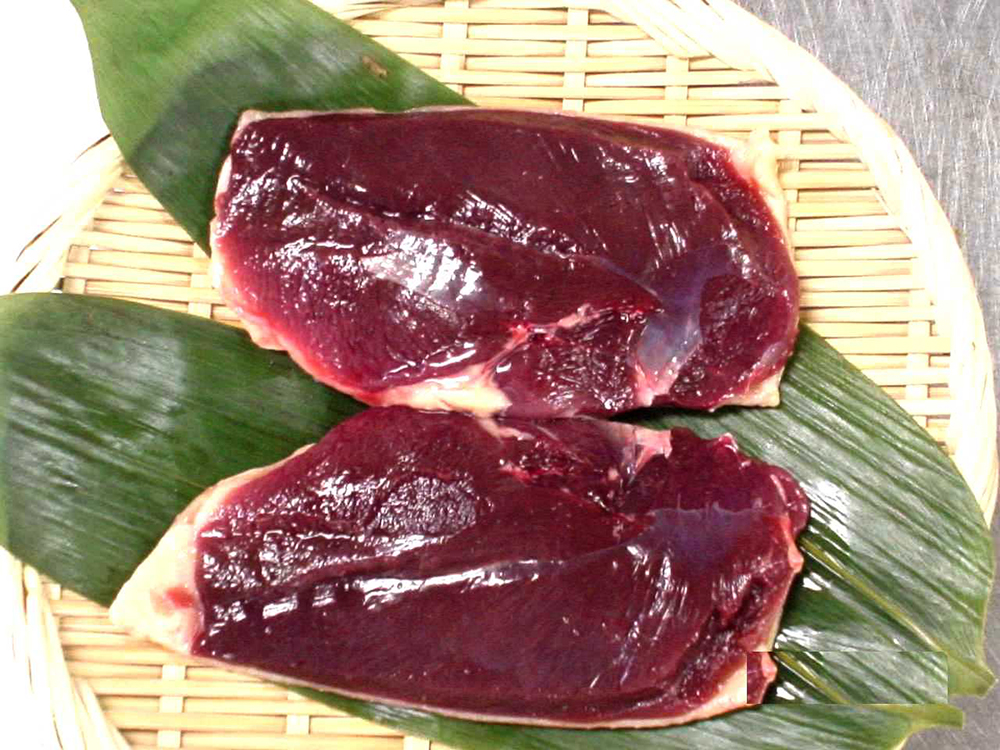 真鴨みがき（胸肉）1羽分 6,480円